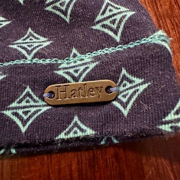 Hatley blue paisley pullover jersey dress. - Picture 5 of 6